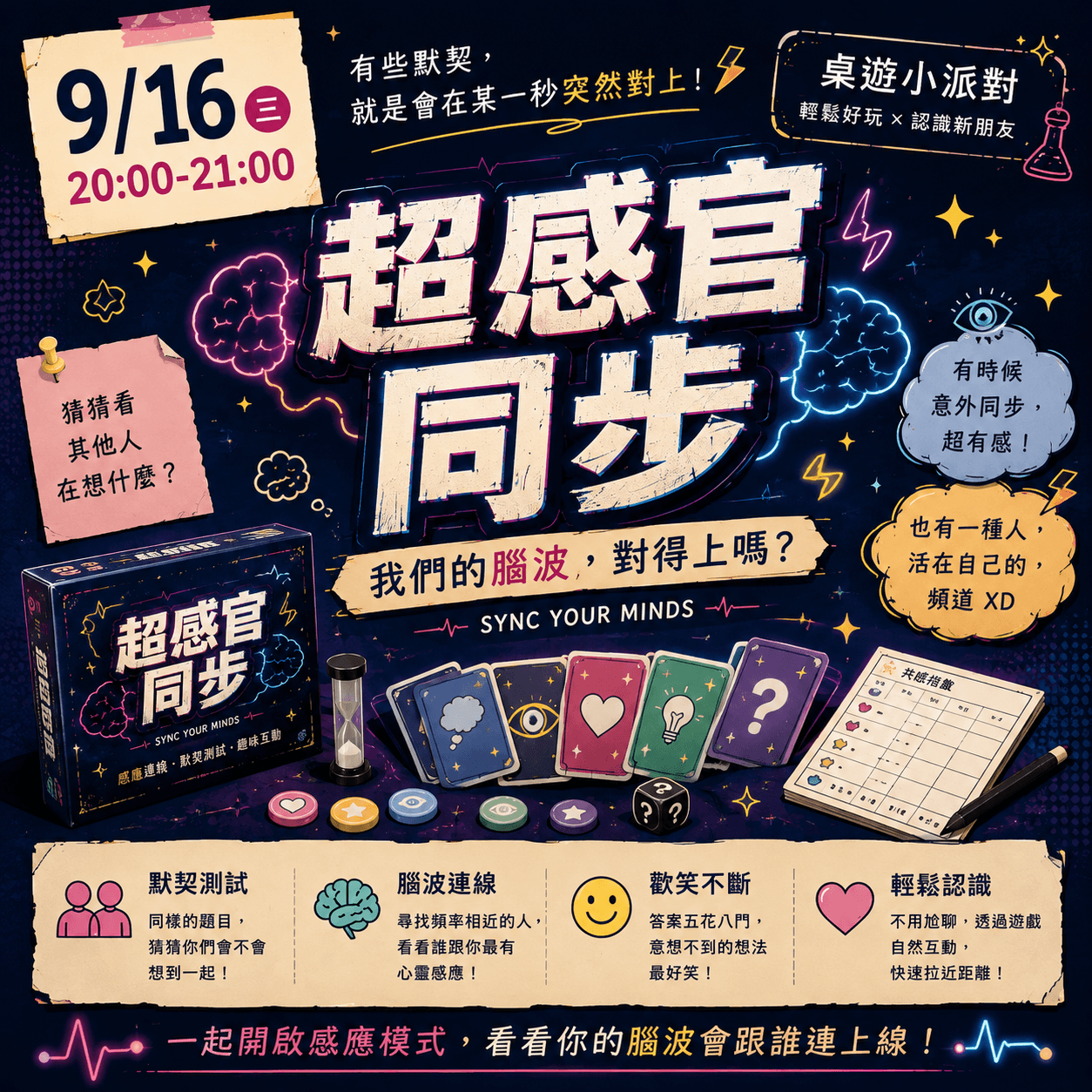 🎭超感官同步|SYNC YOUR MINDS
