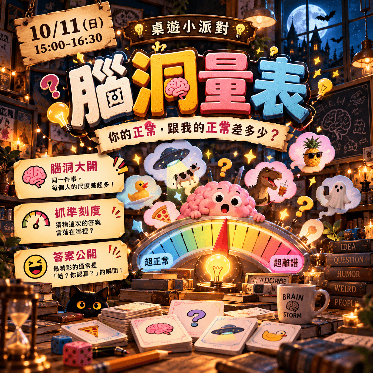 🧠腦洞量表|Top Ten