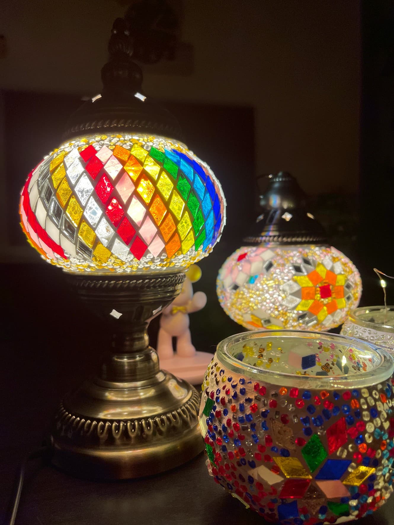 🖌 手作教室|土耳其馬賽克檯燈